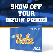 Show off your Bruin Pride with a Wescom UCLA Bruin Credit Card!