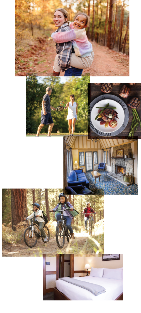 Lake Arrowhead Lodge offers amazing mountain vibes, great accommodations, fun activities and award-winning dining