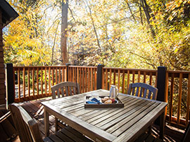 Chalet Deck Breakfast