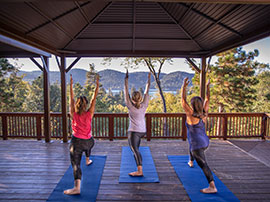 Yoga on the Zen Deck