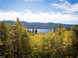 View of Lake Arrowhead from the Zen Deck